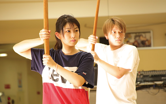 アクション実習　